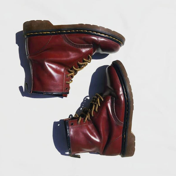 DR MARTENS 1460 Smooth Cherry Red