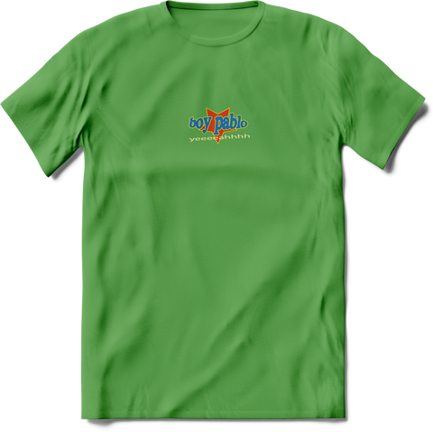T-Shirt BOY PABLO (verde fosforescente)